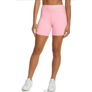 NWT Eleven by Venus Williams OCEAN BREEZE BIKE Shorts SUNBURST PINK S $65